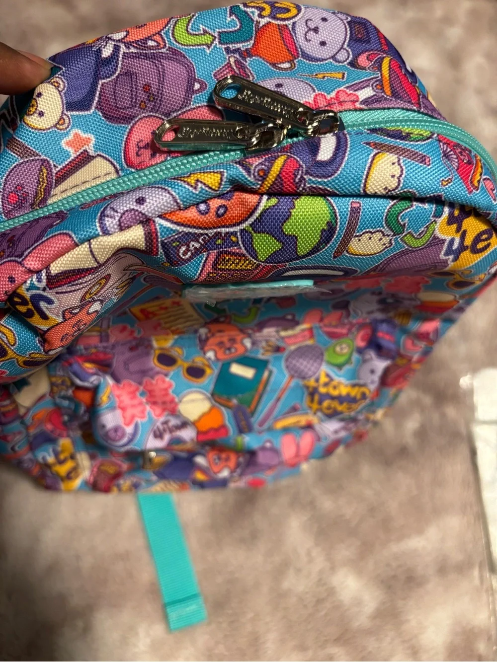 Disney Parks Loungefly Whatever Forever Mini Backpack NWT